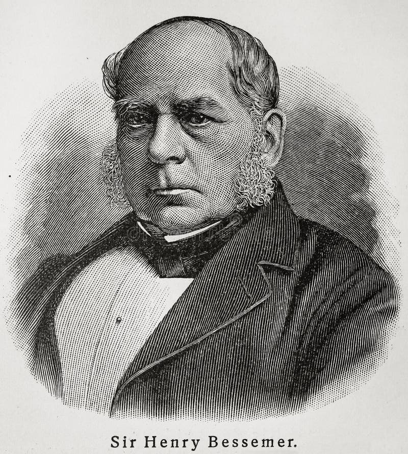 Henry Bessemer editorial stock image. Illustration of drawing