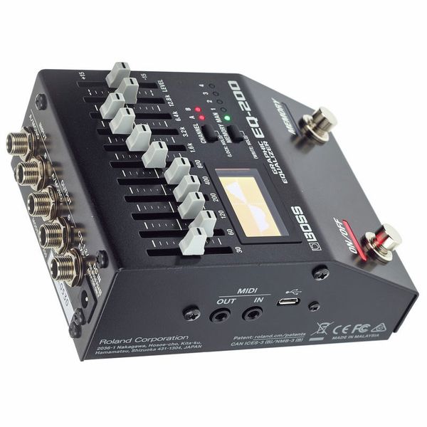 Boss EQ-200 Graphic Eq – United States