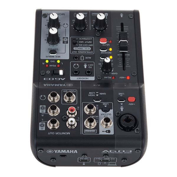 Yamaha AG03 MK2 BK – United States