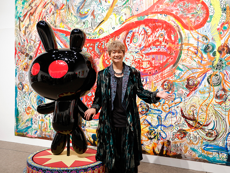 WHO AM I-SHINGO KATORI ART JAPAN TOUR-｠個展を開催中の香取慎吾さん