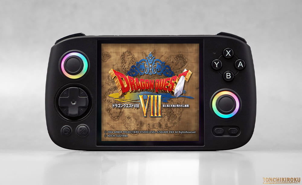 中華ゲーム機「ANBERNIC RG Cube」レビュー｜正方形ディスプレイ