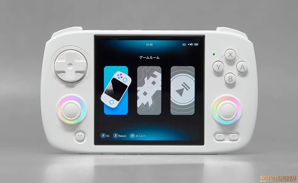 中華ゲーム機「ANBERNIC RG CubeXX」レビュー｜定番スペックの正方形