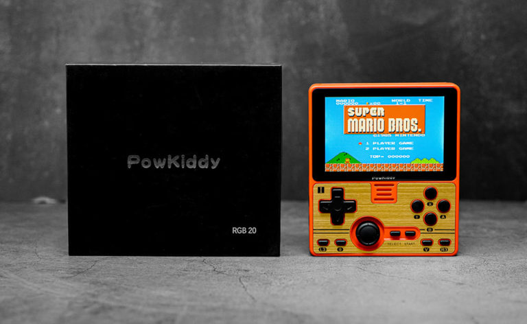 中華ゲーム機「Powkiddy RGB20」を実機レビュー。機能・操作性は悪く