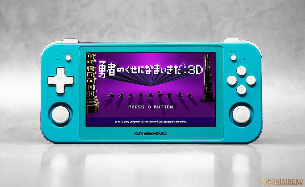 中華ゲーム機「ANBERNIC RG505」レビュー｜有機ELディスプレイ