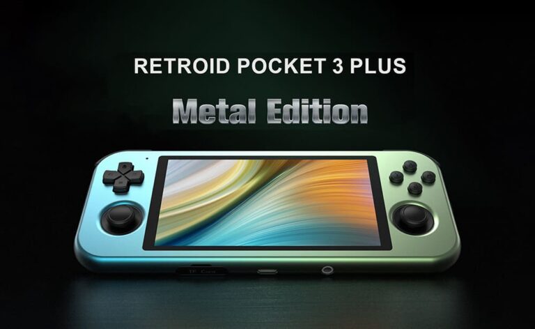 中華ゲーム機「Retroid Pocket 3+ Metal Edition」販売開始│とんちき録