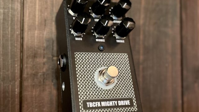 TBCFX MIGHTY DRIVE 4 sound check by Takashi Masuzaki(DIMENSION