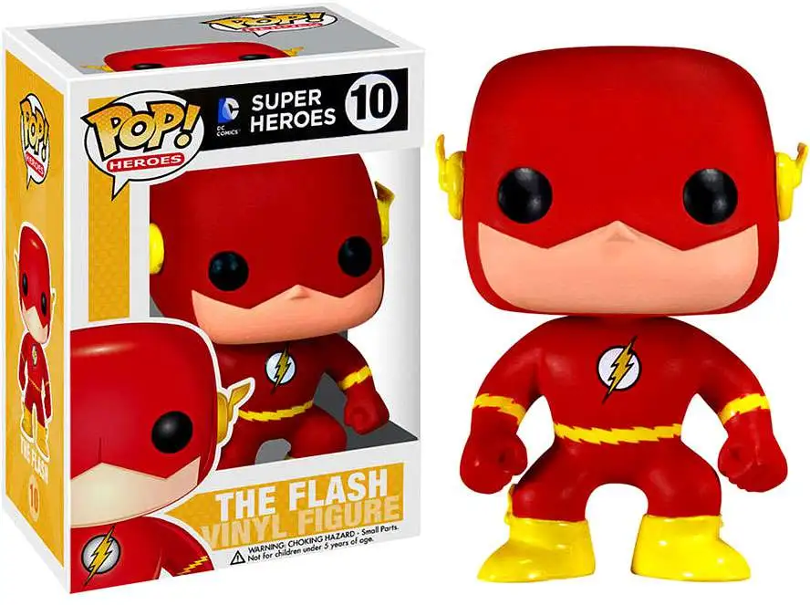 Funko DC Universe POP Heroes The Flash Vinyl Figure 10 Damaged