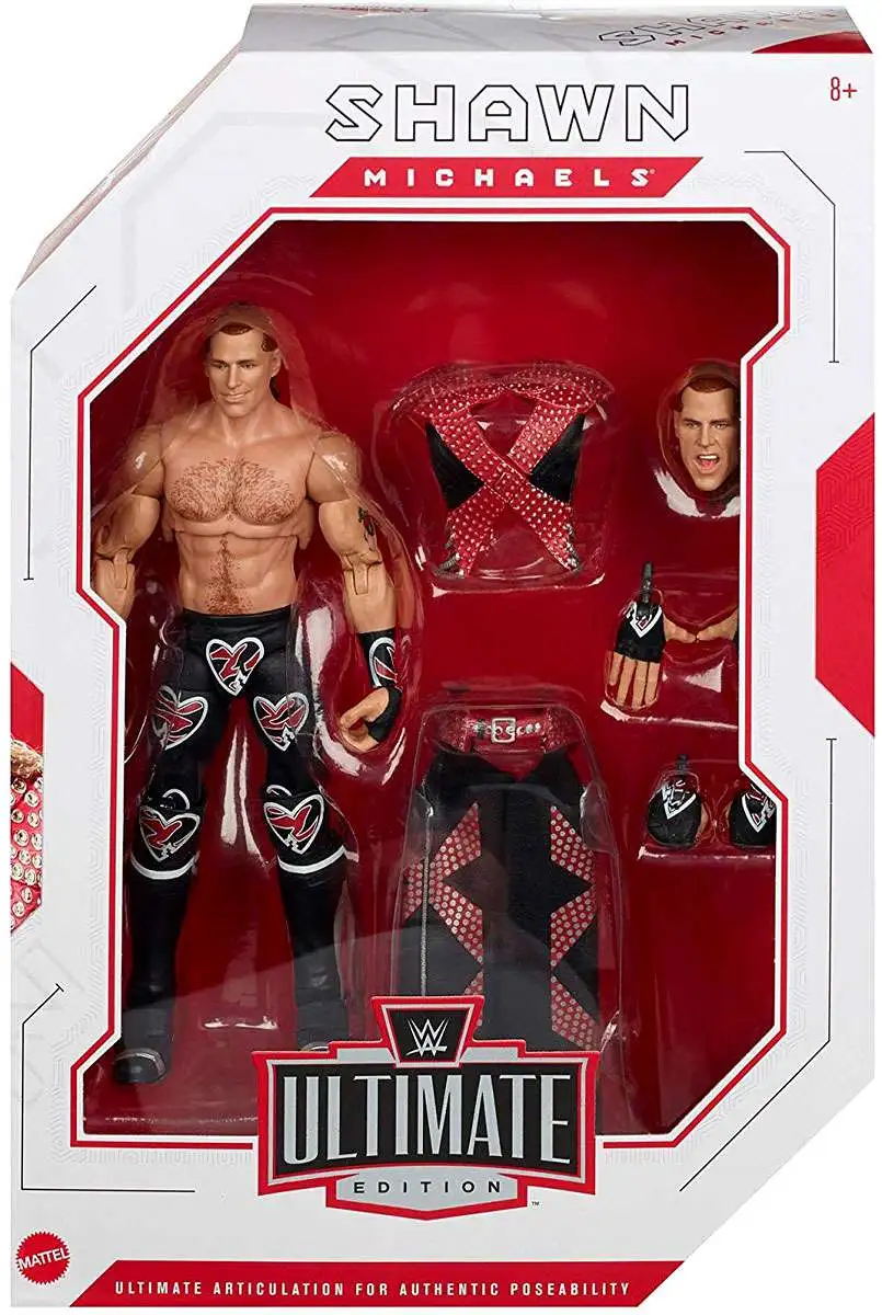 WWE Wrestling Ultimate Edition Shawn Michaels 7 Action Figure