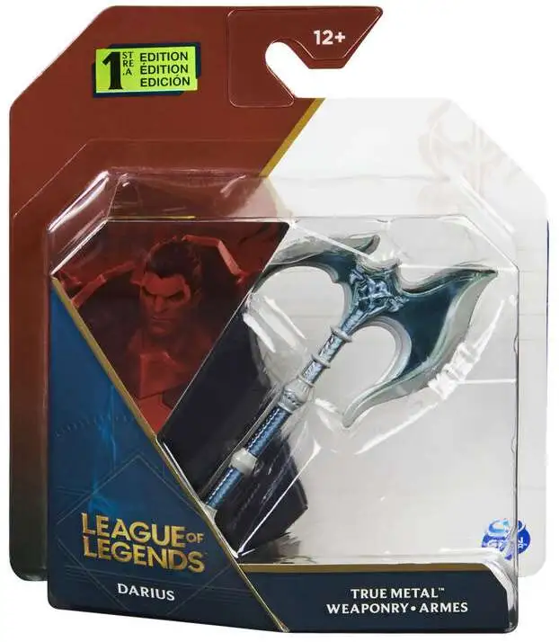 League of Legends True Metal Weaponry Darius Spin Master - ToyWiz