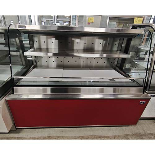 業界最長1年保証】【中古】対面ショーケース 保坂製作所 DZ-90113 幅