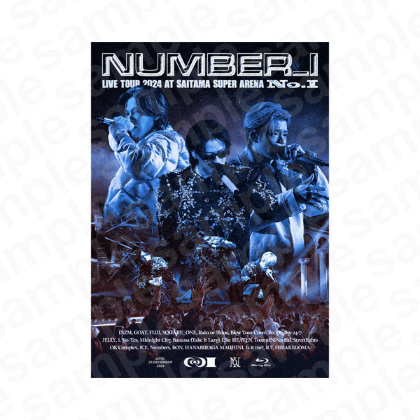 Number_i LIVE TOUR 2024 No.Ⅰ Blu-ray Disc | TOBE OFFICIAL STORE