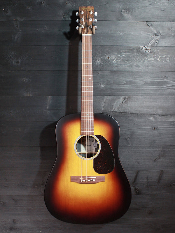 Martin D-X2E Ziricote Burst Solid Sitka Top X Series - Acoustic