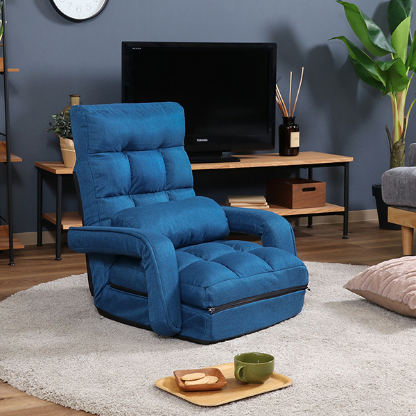 ごろりと寝そべってリラックス♪マルチに使える42段階リクライニング座