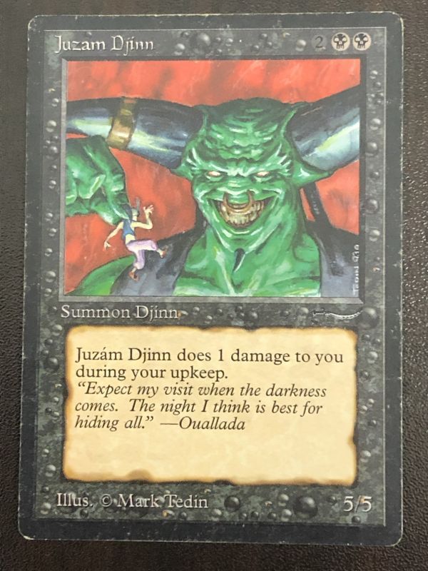 英語版/HPLD]《Juzam Djinn》(ARN) - MTGシングルカード・通信販売
