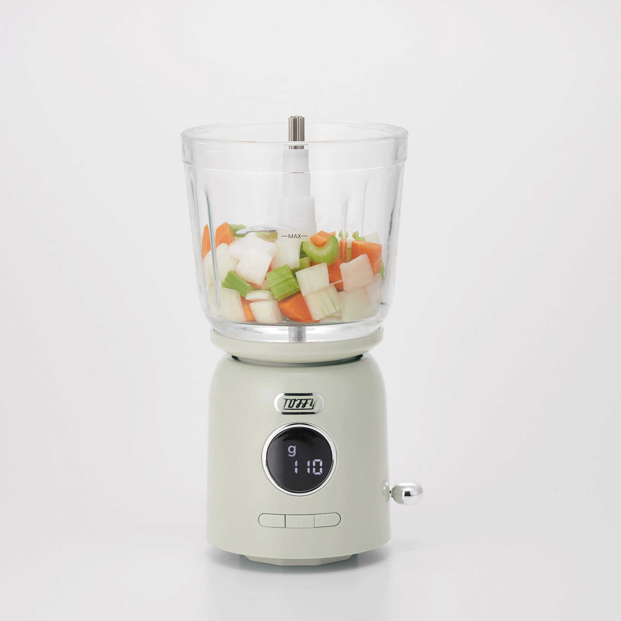 Toffy スケール付きマルチフードプロセッサー＜充電式＞ ｜ Toffy公式