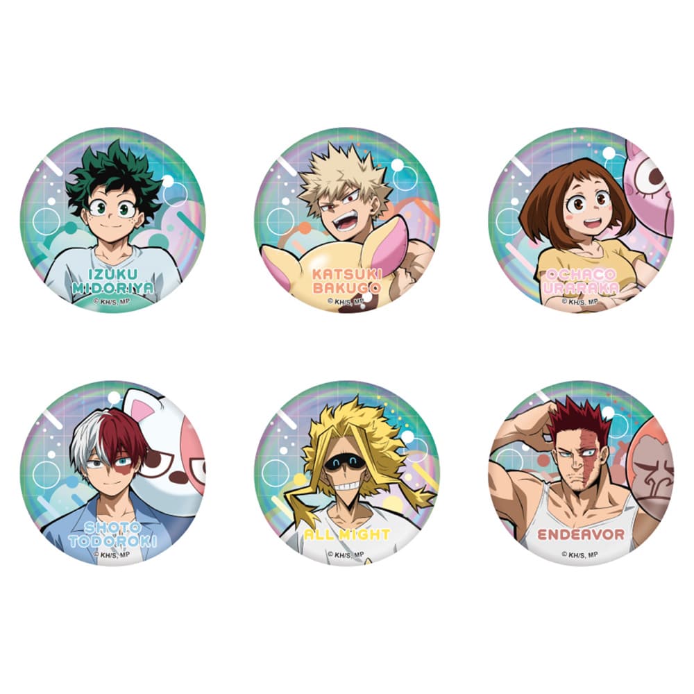 公式オンラインストア僕のヒーローアカデミア トレーディング缶バッジ