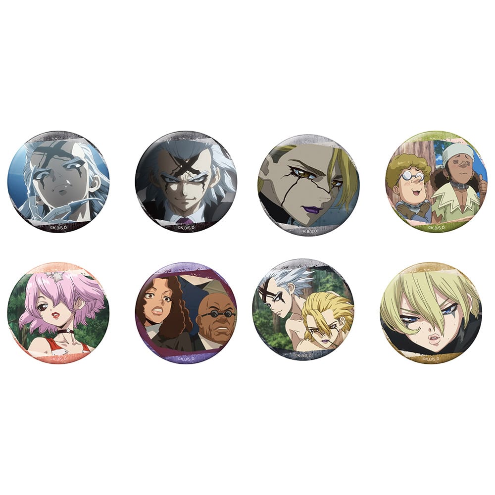 公式オンラインストアDr.STONE トレーディング場面写グリッター缶