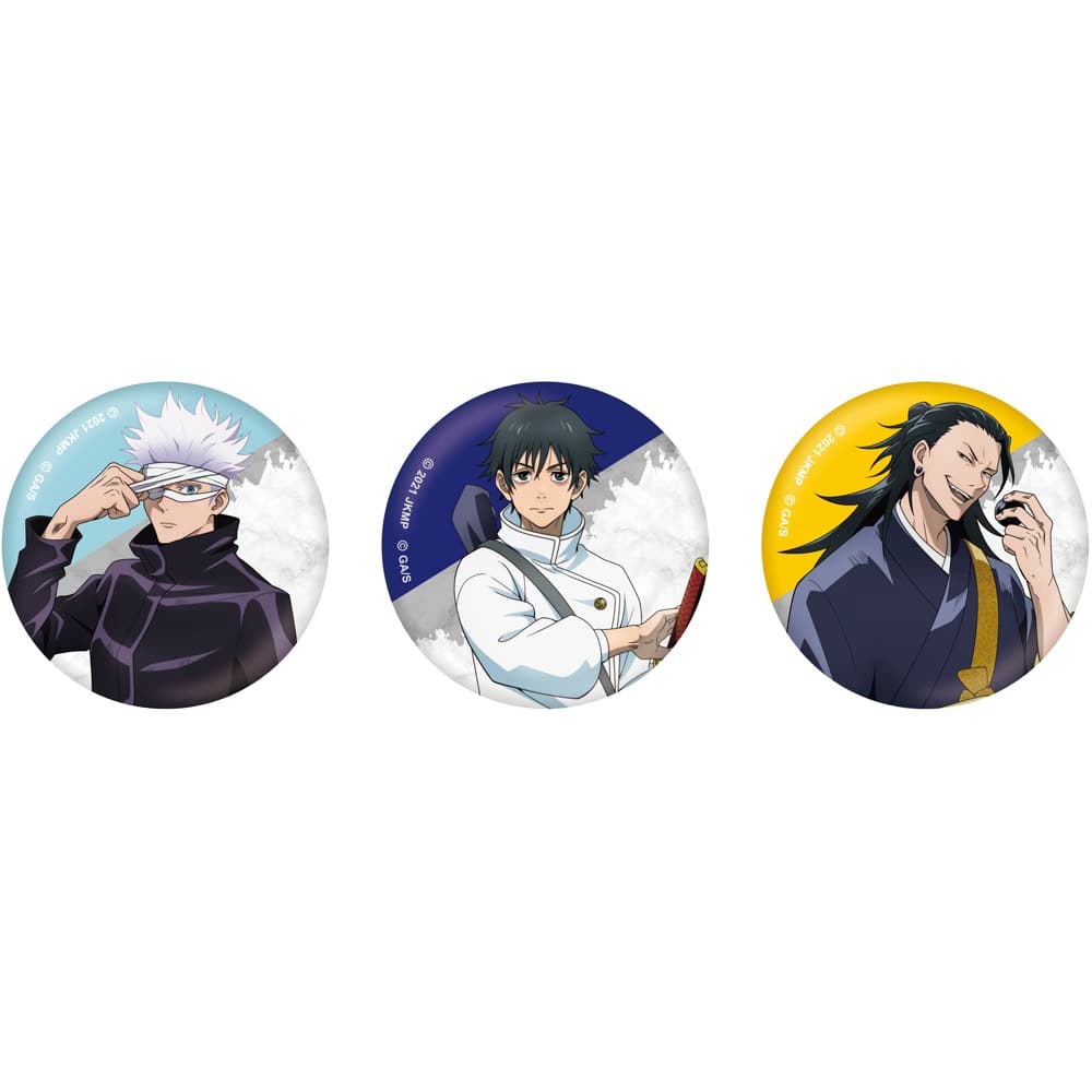 公式オンラインストア劇場版 呪術廻戦 0 描き下ろし缶バッジ3個セット