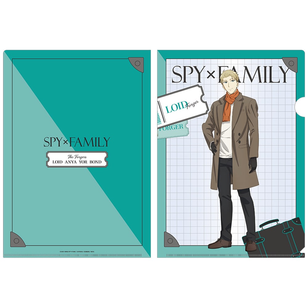 公式オンラインストアSPY×FAMILY 描き下ろしクリアファイル4枚セット