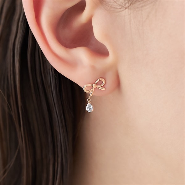 K10ピンクゴールド ピアス | 152546053116 | 【公式】Canal4℃ (カナル