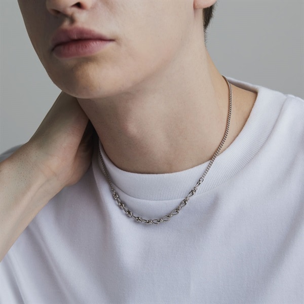 シルバー ネックレス | 112234320902 | 【公式】4℃ HOMME+ オンライン