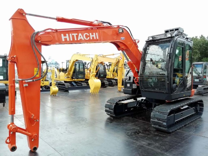 日立建機 ZX75USK-5B ユンボ（バックホー）0.25クラス 長野県中古重機