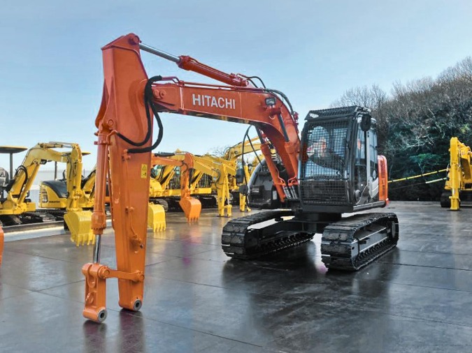 日立建機 ZX135USK-3 ユンボ（ショベルカー）0.45クラス 岐阜県中古