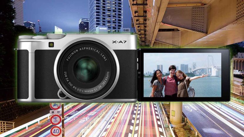 富士フィルムから最新ミラーレス一眼カメラ「X-A7」が登場!超高感度