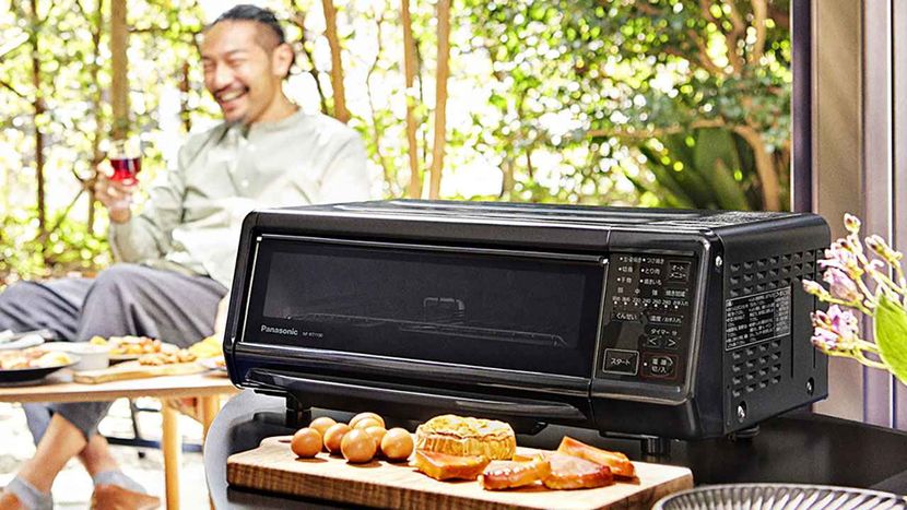 パナソニック】自宅で手軽に燻製が楽しめるスモーク&ロースター!煙を気