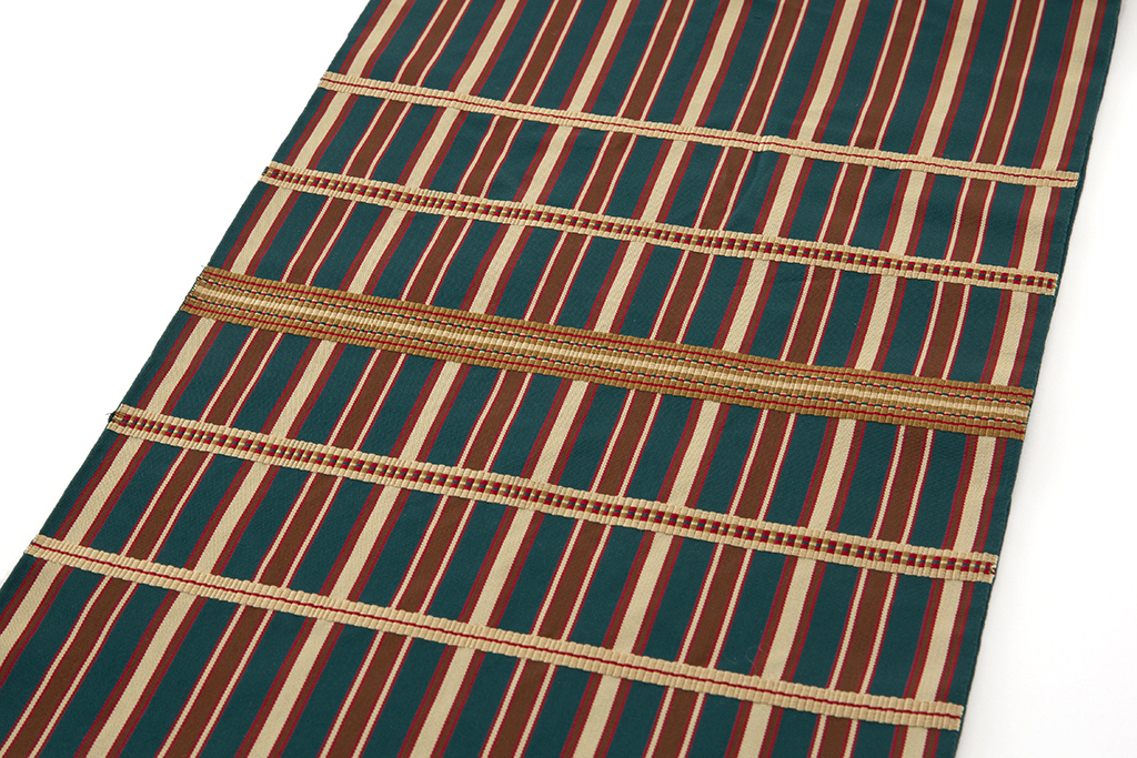 龍村平蔵製 袋帯地 「名物吉野間道」 未仕立て品 | 特選きものコレクション