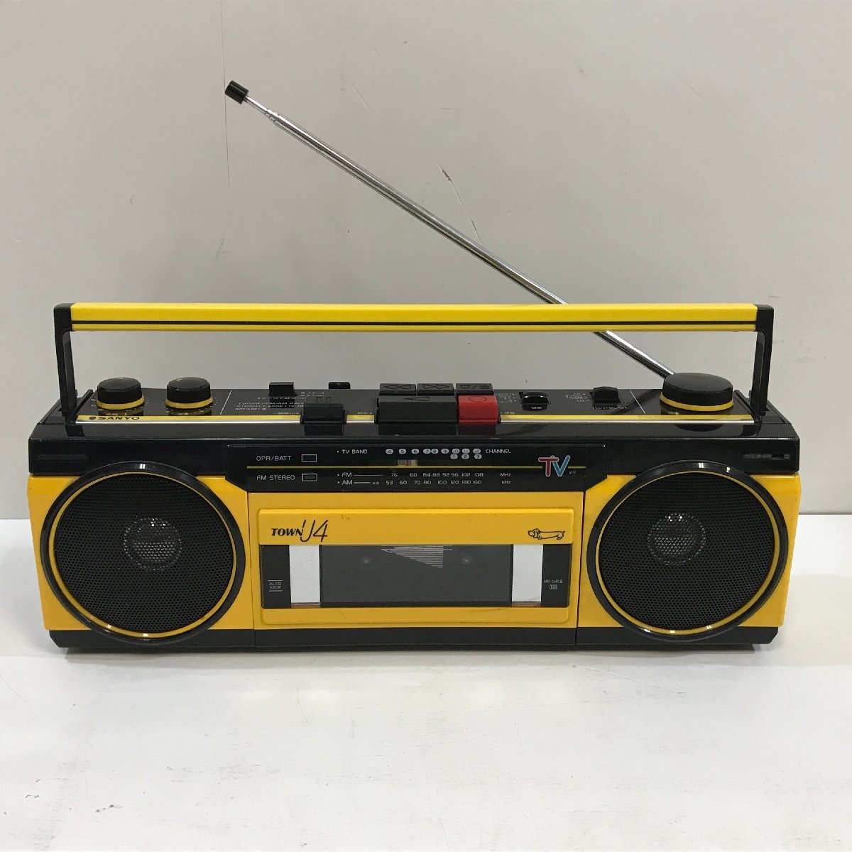 SANYO MR-U4TⅢ TOWN U4 サンヨー ラジカセ ラジオカセット レトロ