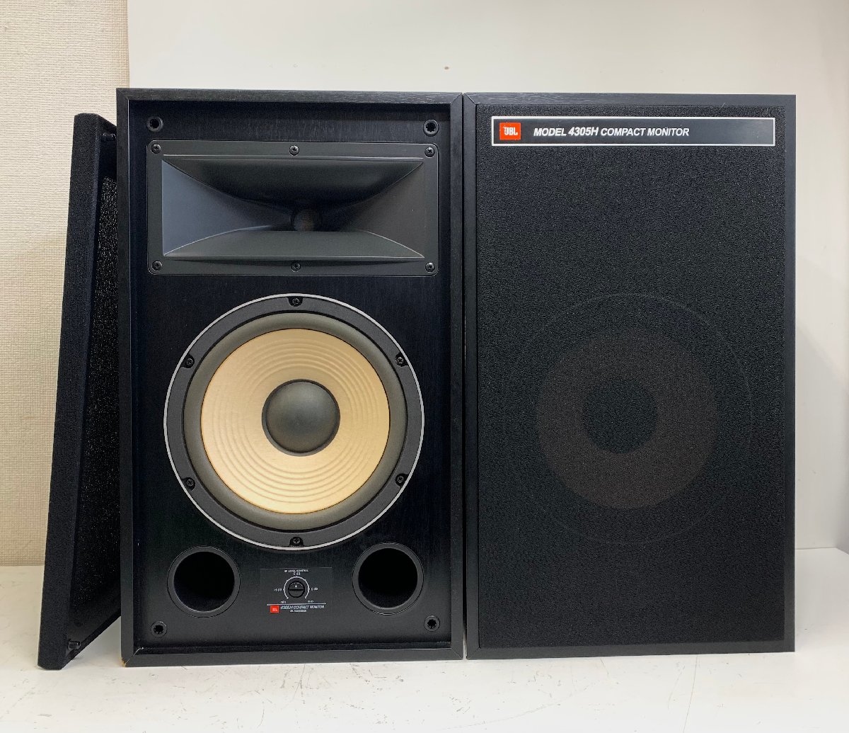 JBL JBL 4305H WX ペア ホーンドライバー ブルーバッフル スピーカー