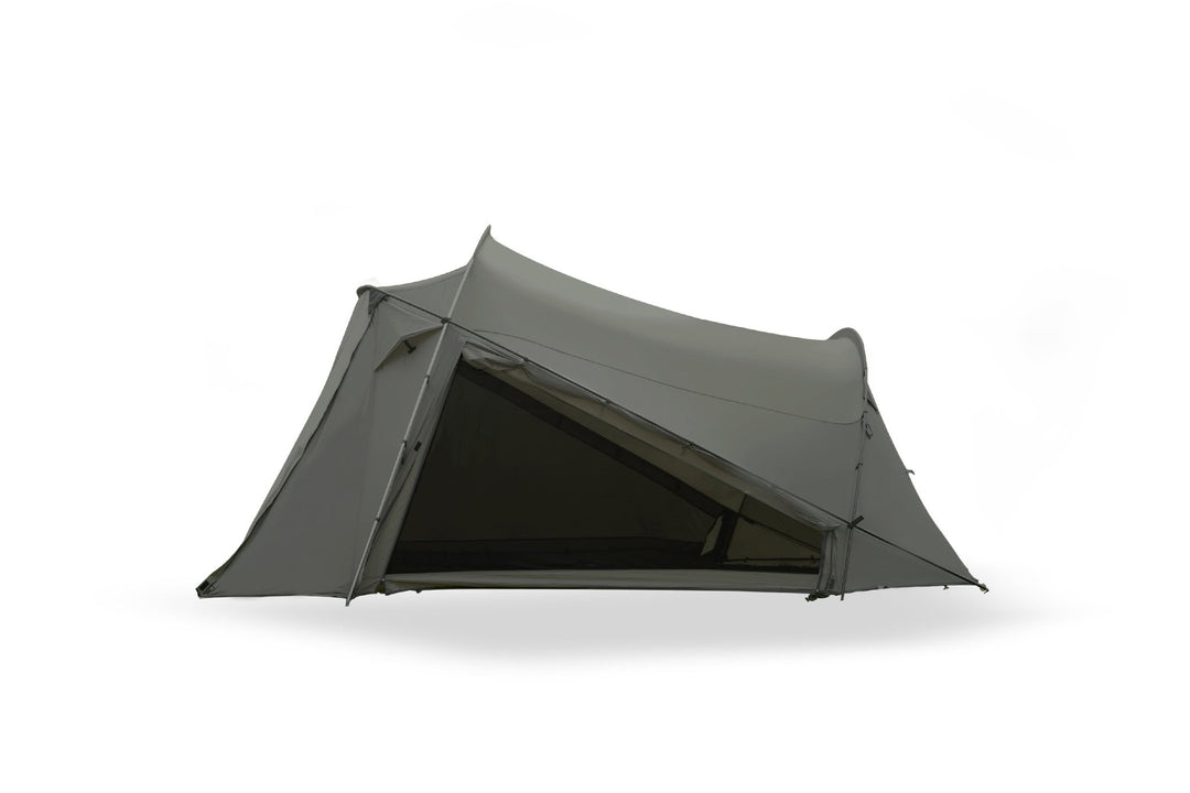 テンビ シェルター／カーキ（3〜4人用テント / シェルターテント
