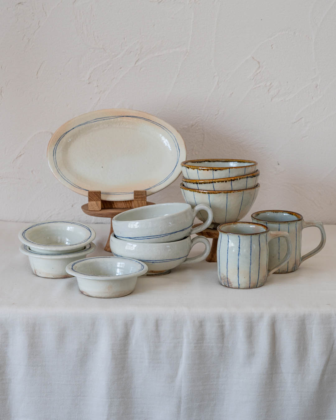 白と青のうつわ展 8/2-8/16, 2025｜ご来店の御礼と夏の余韻 – ドライ