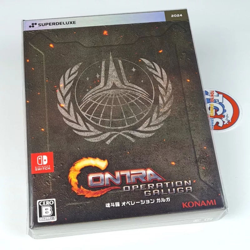 Contra Operation Galuga Super Deluxe Edition Switch Japan Game in