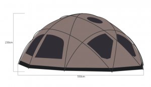 10月以降在庫確保予定】：ヤクドーム550（YAK DOOM 550） – 【公式