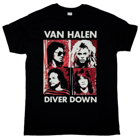 VAN HALEN 】ロックTシャツ メンズ バンドTシャツ メンズ VAN HALEN