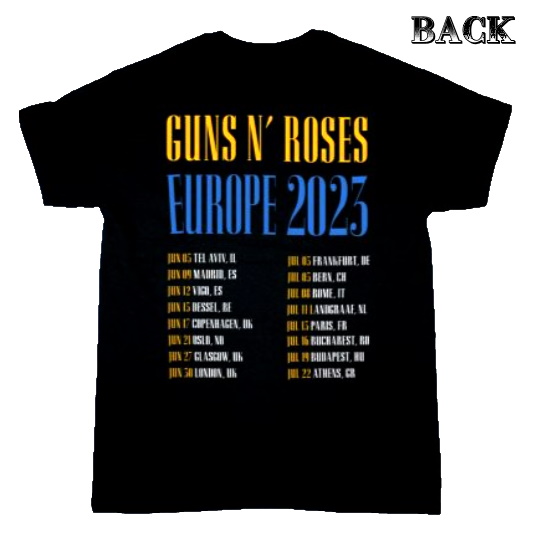 Guns N'Roses】ロックTシャツ メンズ バンドTシャツ メンズ Guns N