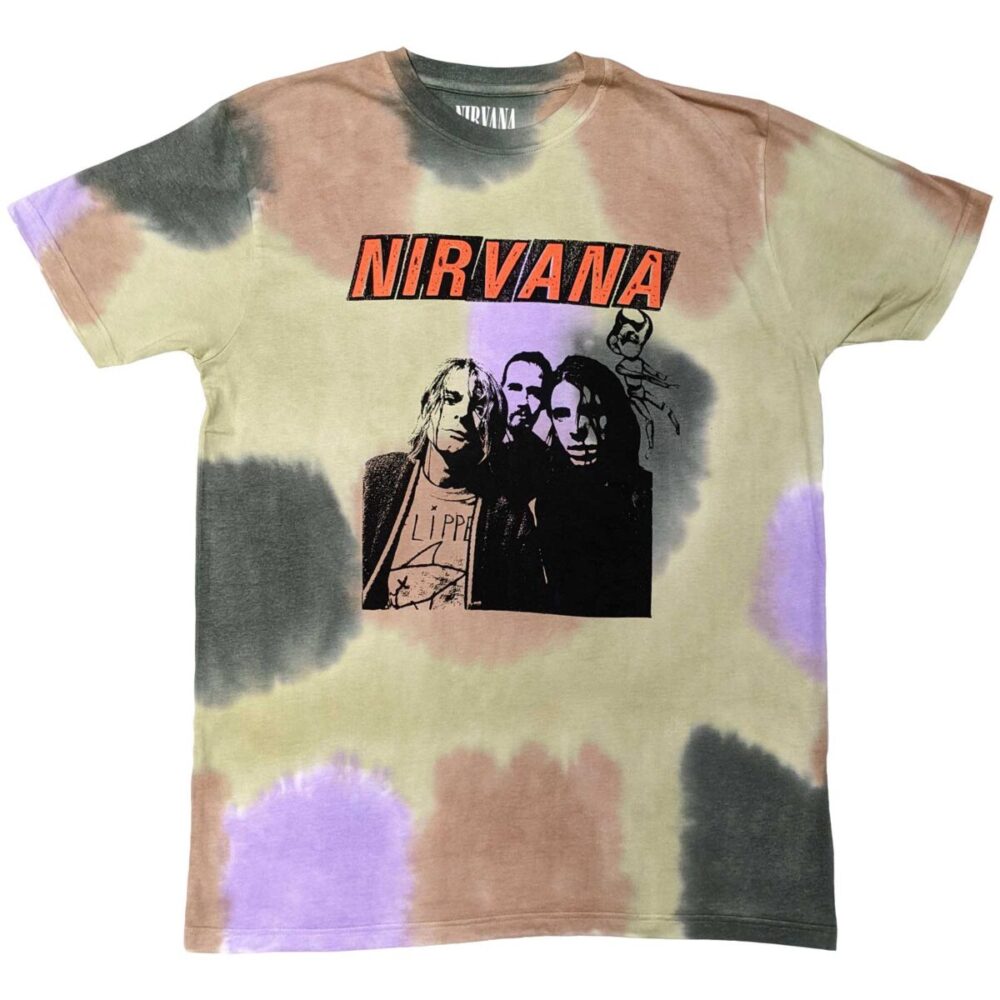 NIRVANA】ロックTシャツ メンズ バンドTシャツ メンズ NIRVANA FLIPPER