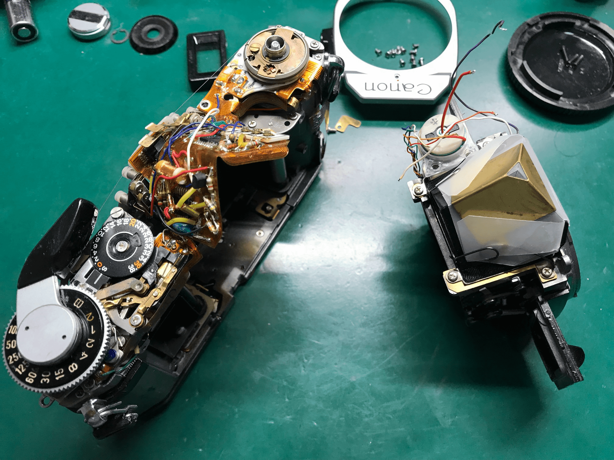 Canon AE-1 フィルムカメラ修理 | 東京カメラリペア