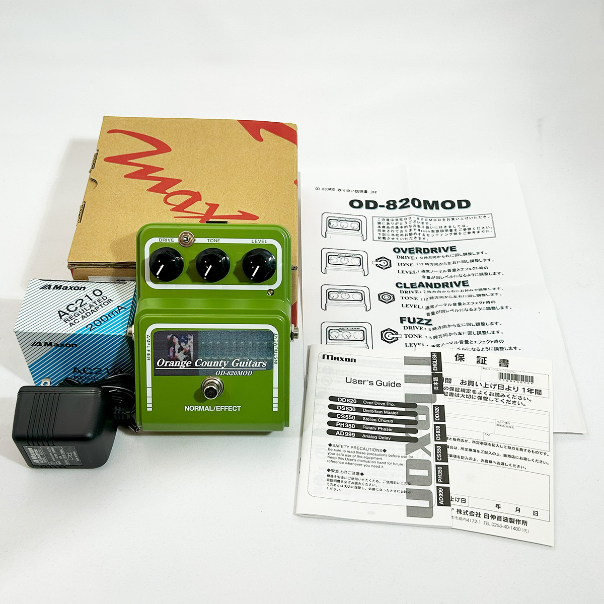 Orange County Guitars MAXON OD-820MOD（管理番号：S026） - TOKYO