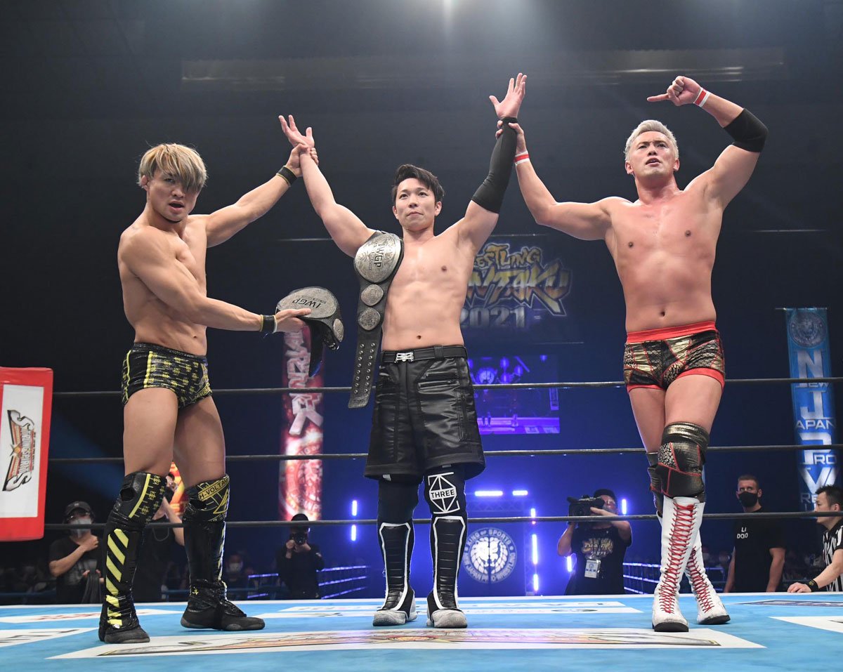 写真：【新日本】オカダ・カズチカが約1か月ぶりに戦列復帰「俺がいて