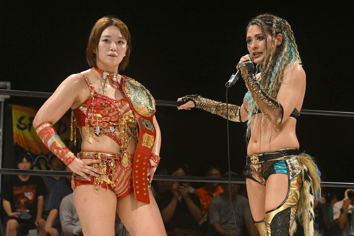 1ページ目】【マリーゴールド】Sareee WWE挑戦のジュリアに