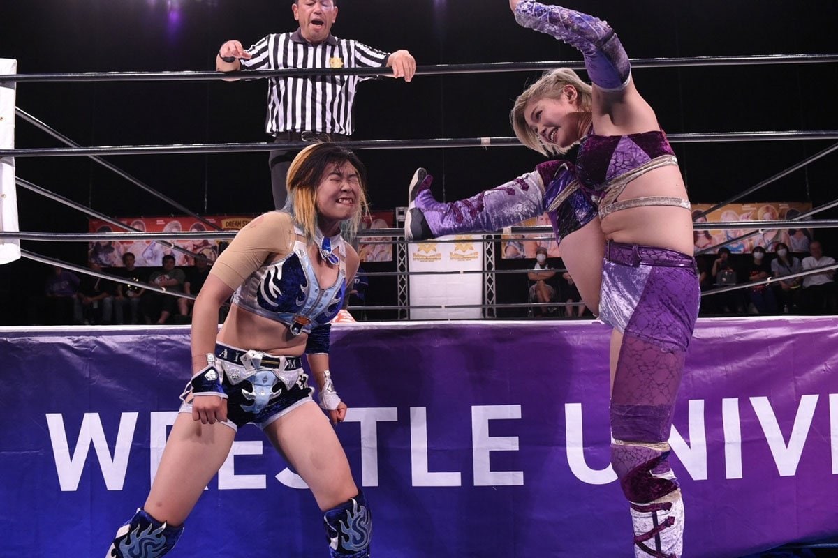 マリーゴールド】天麗皇希 MIRAIを破りツインスター王座挑戦を