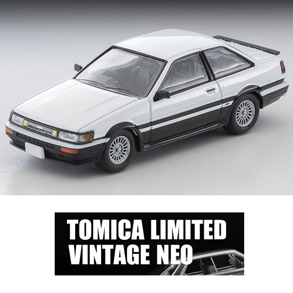 TOMYTEC TLVN 1/64 Toyota Corolla Levin 2-door GT-APEX 1985 (white