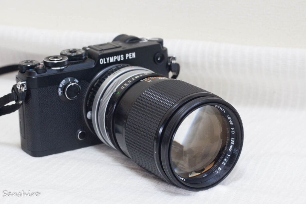 Canon FD 135mm F2.5 S.C. － キヤノン FD135mm F2.5 S.C.