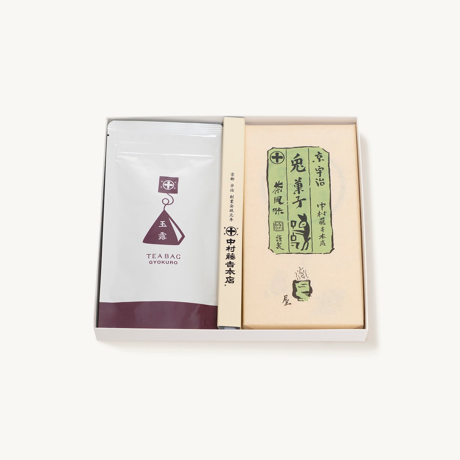 兎菓子・玉露ティーバッグ詰合せ – 中村藤吉本店