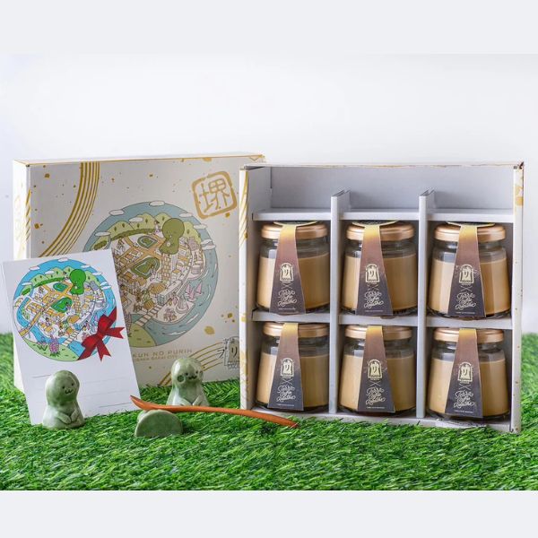 プリン :: 珈琲プリンギフトセット｜カラダオモイななめらか高級プリン