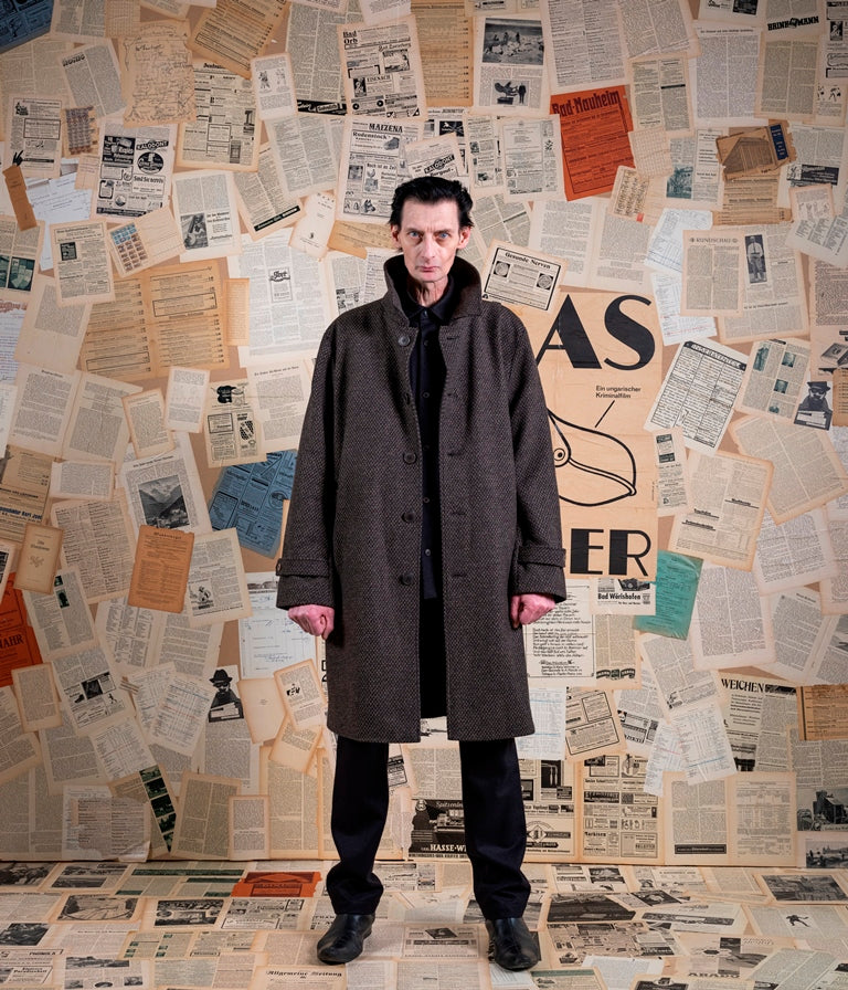 frank leder / フランクリーダー】BROWN STRUCTURED WOOL COAT / Brown