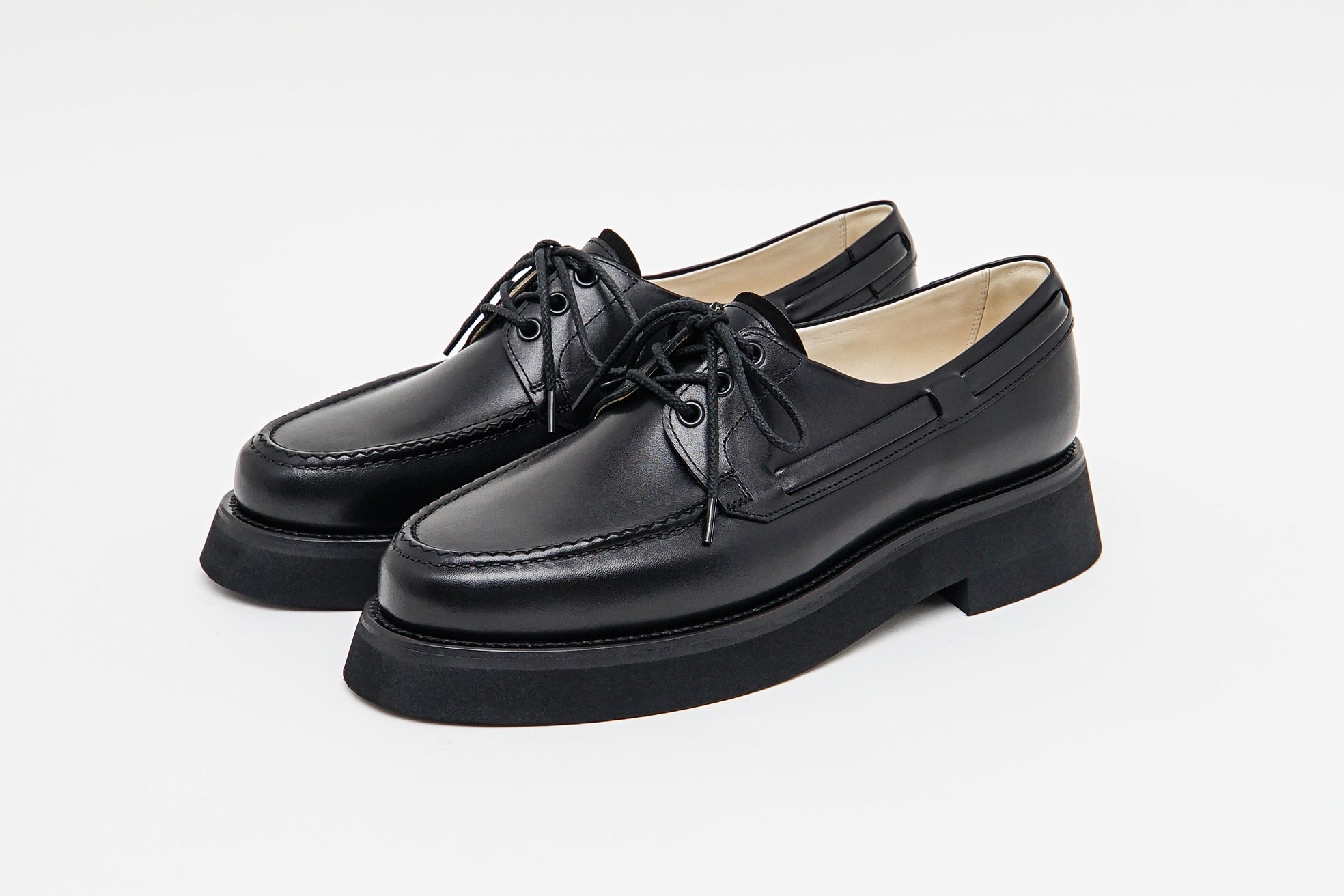 foot the coacher / フットザコーチャー】THE BOAT SHOES / Black – TOKIS